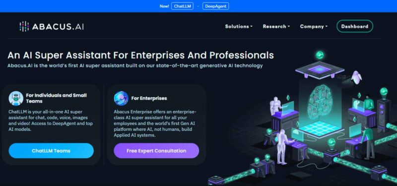 ChatLLM Teams от Abacus.AI