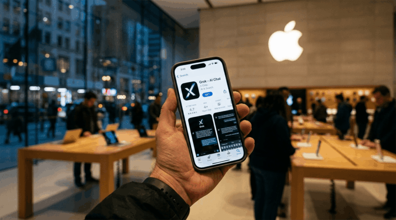 Apple грозит удалением Grok из-за поддельных интимных фото