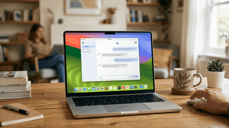 Google представила настольное приложение Gemini для macOS